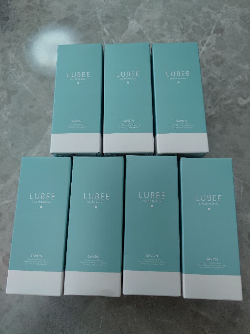 新品7本セットルビーオードパルファムLUBEE サボン香水 50mL男女兼用