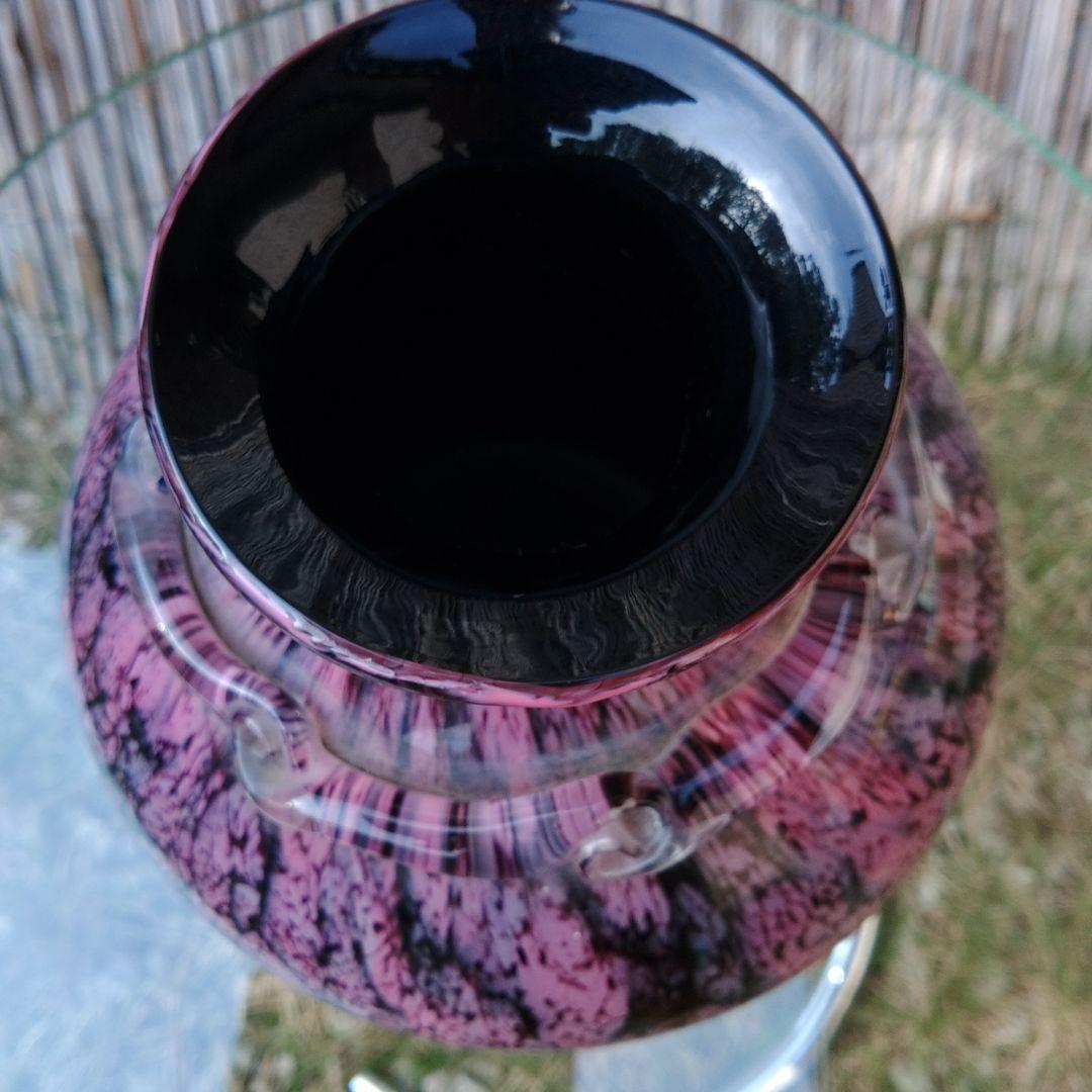 カメイガラス　花瓶　硝子花器