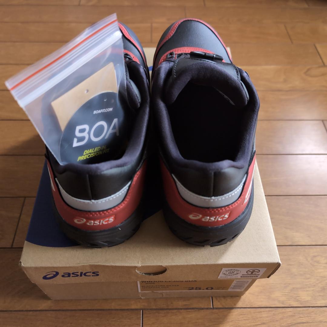新品 未使用 ASICS CP306 25cm 限定 ブラック/ピュアシルバー