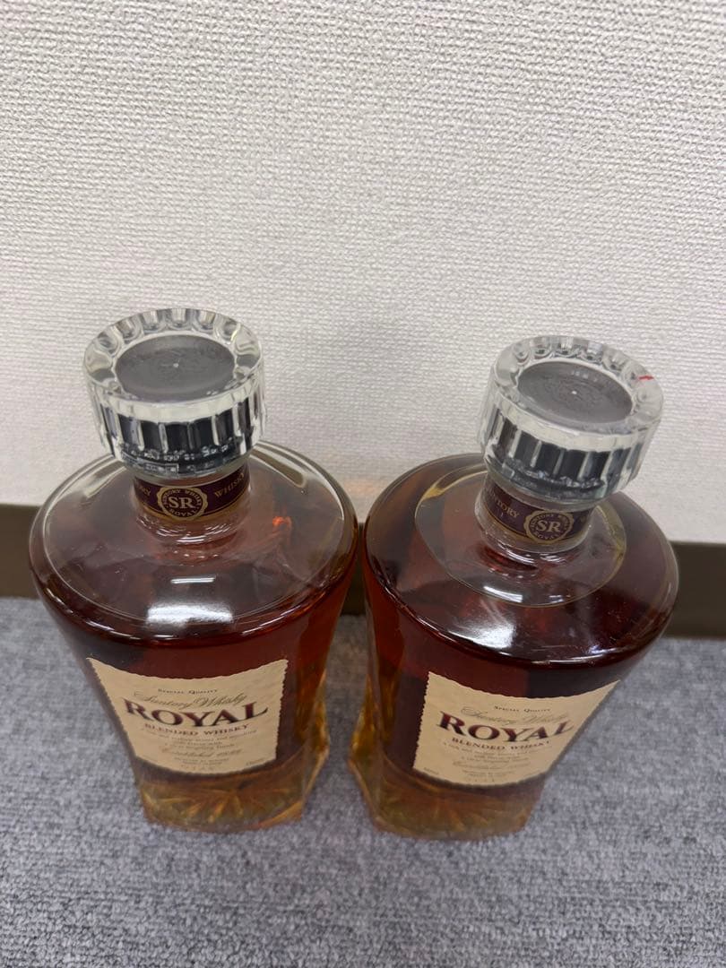未開栓　SUNTORY  サントリー　ローヤル　スリムボトル　2本
