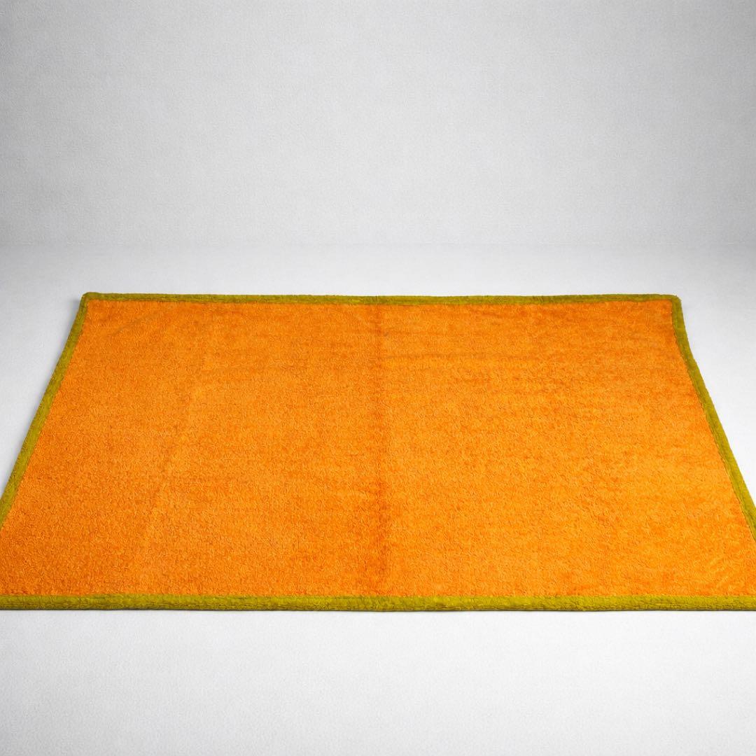 HERMES エルメス レオパード タオルラグ マット ヒョウ　フランス　正規品