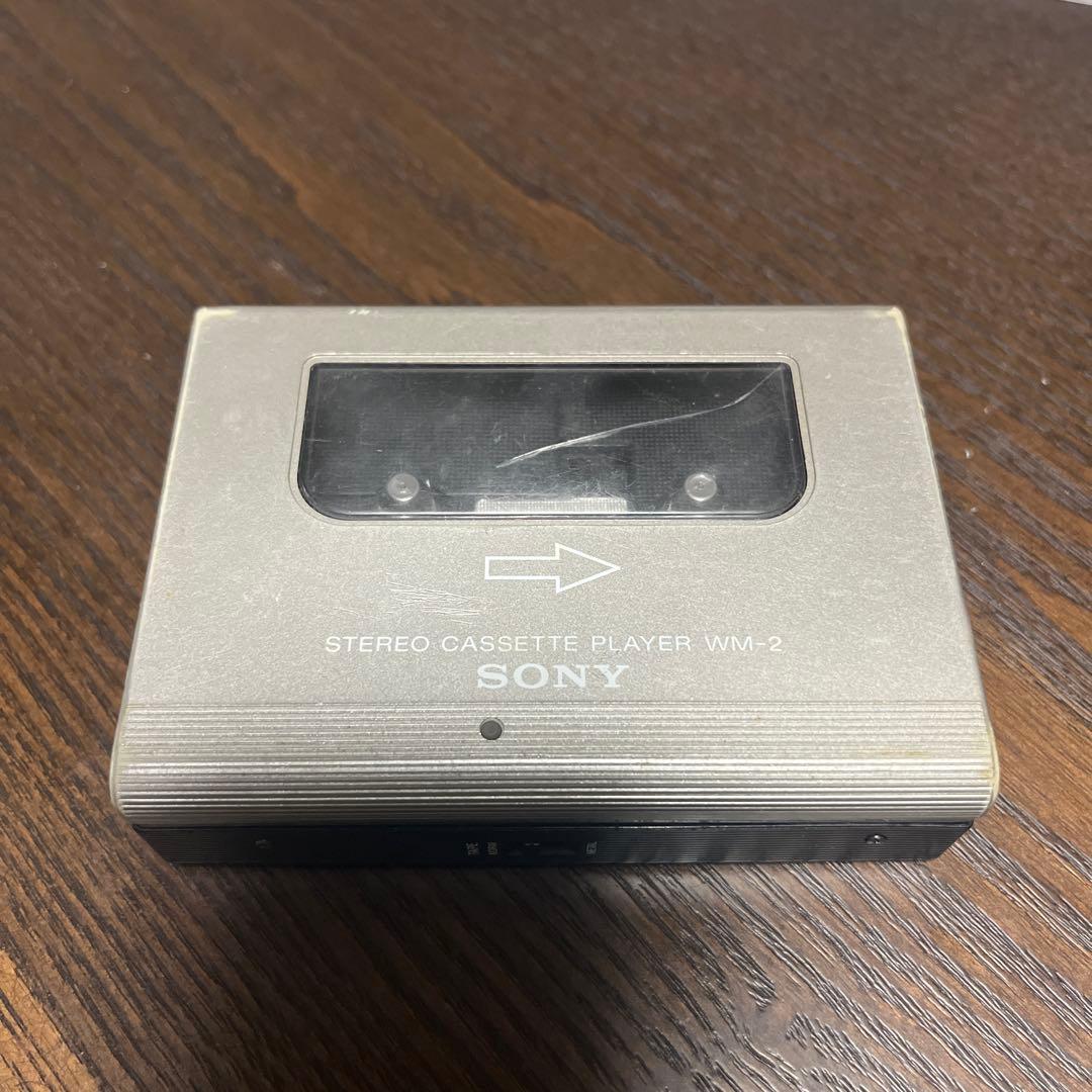 【Molice】SONY WM-2 カセットプレーヤー【通電確認済み】