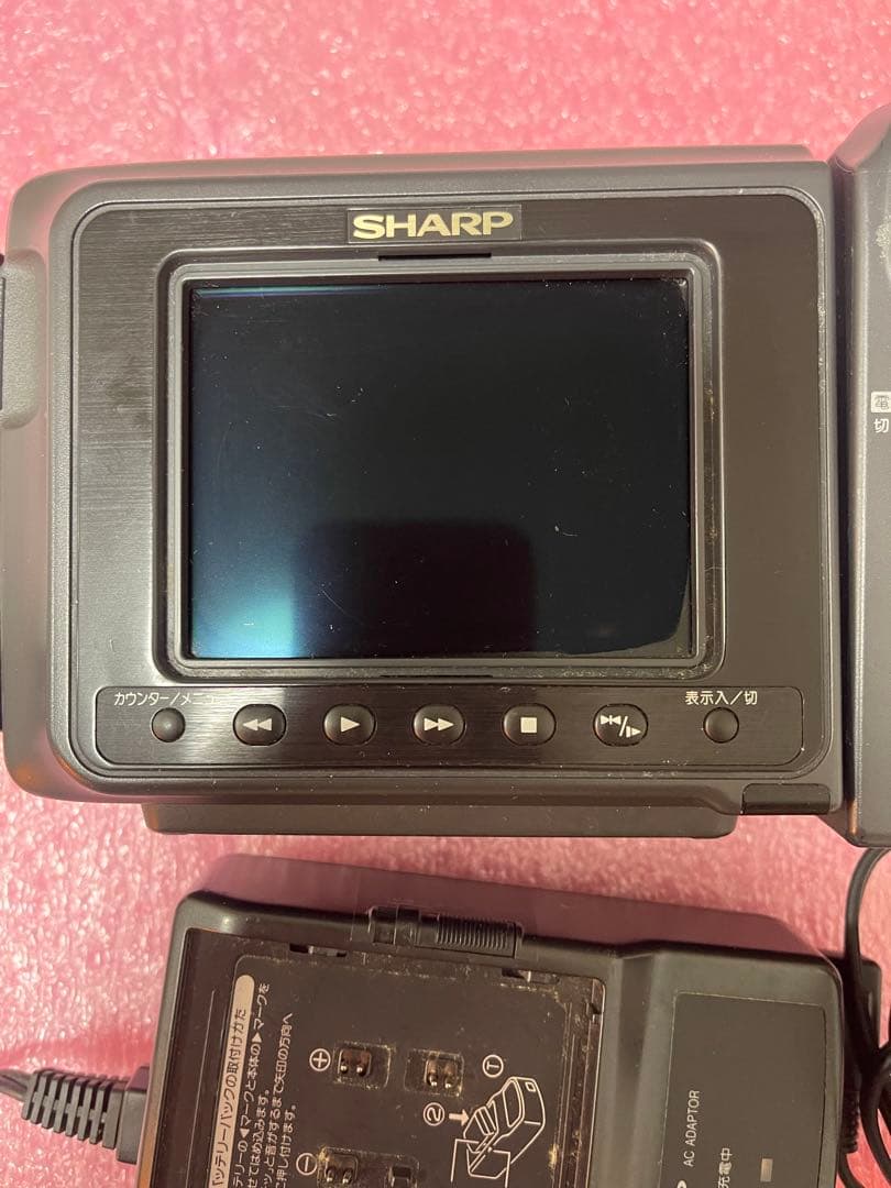 SHARP Video8 ビデオカメラ　VL-EL430動作品