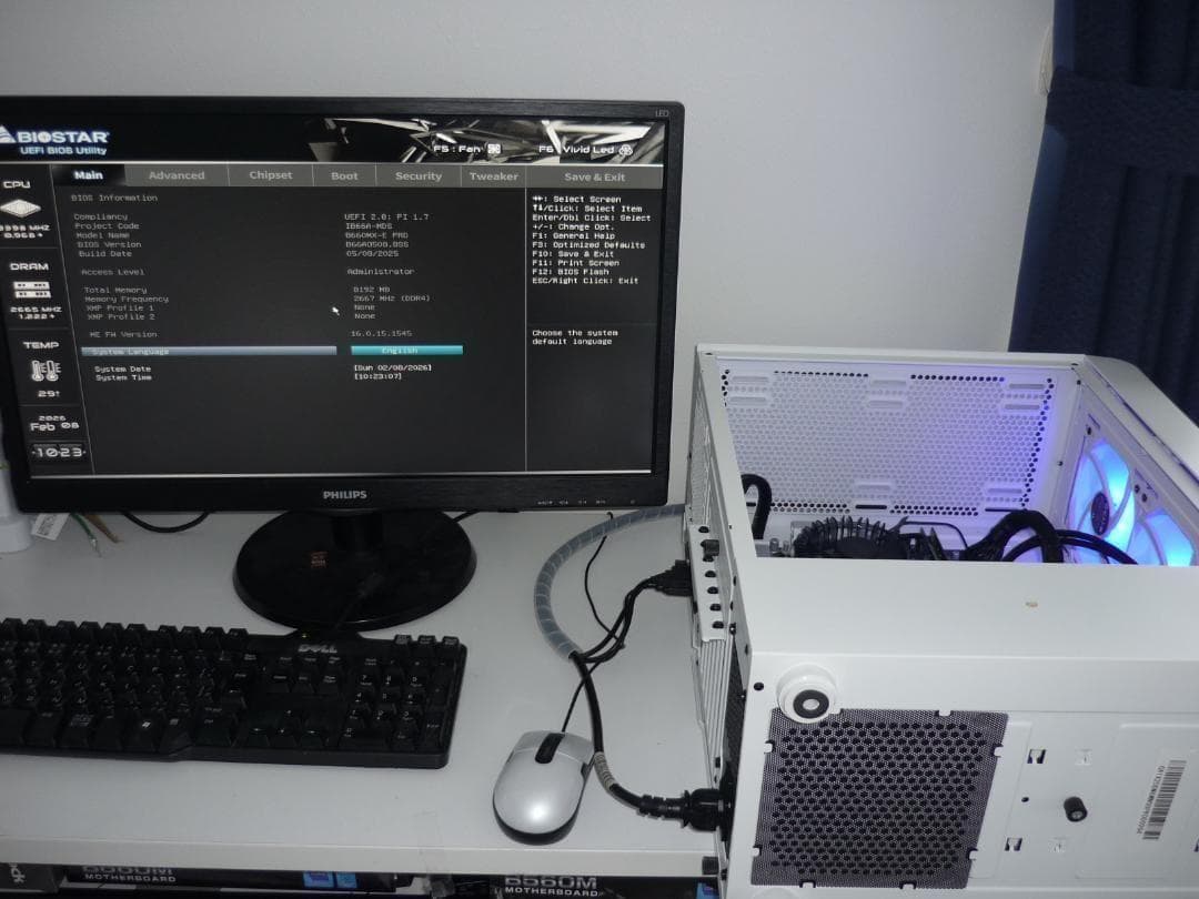 PCケース・【ジャンク】マザーボード・電源ユニット/CPUメモリHDDなし
