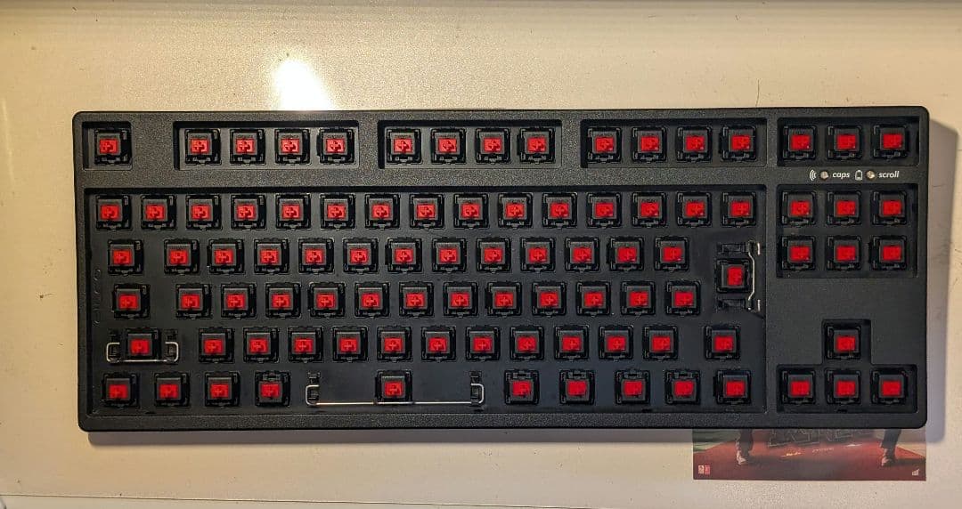 Majestouch Convertible 2 赤軸・テンキーレス・日本語かな