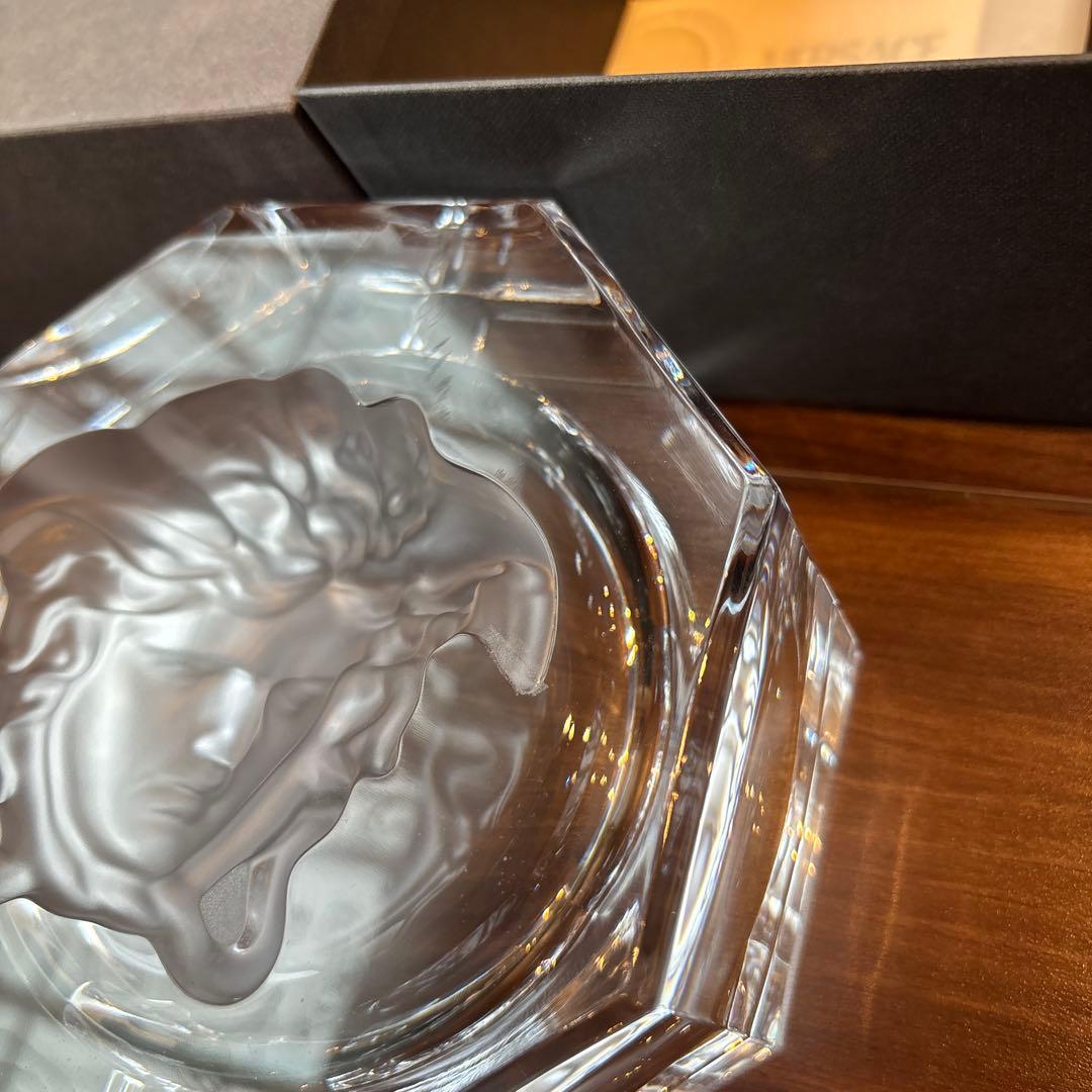 VERSACE ガラス灰皿