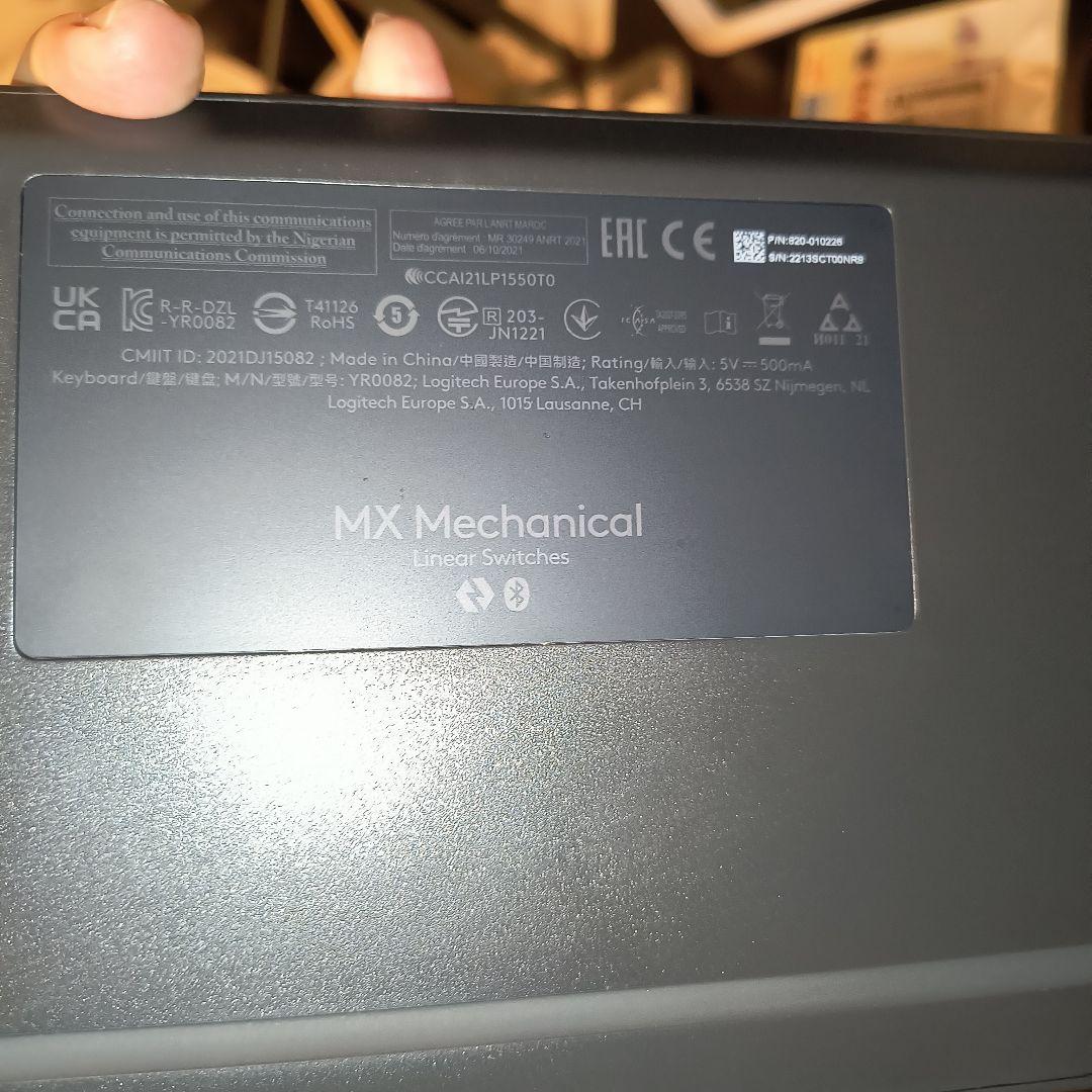 Logitech MX Mechanical キーボード