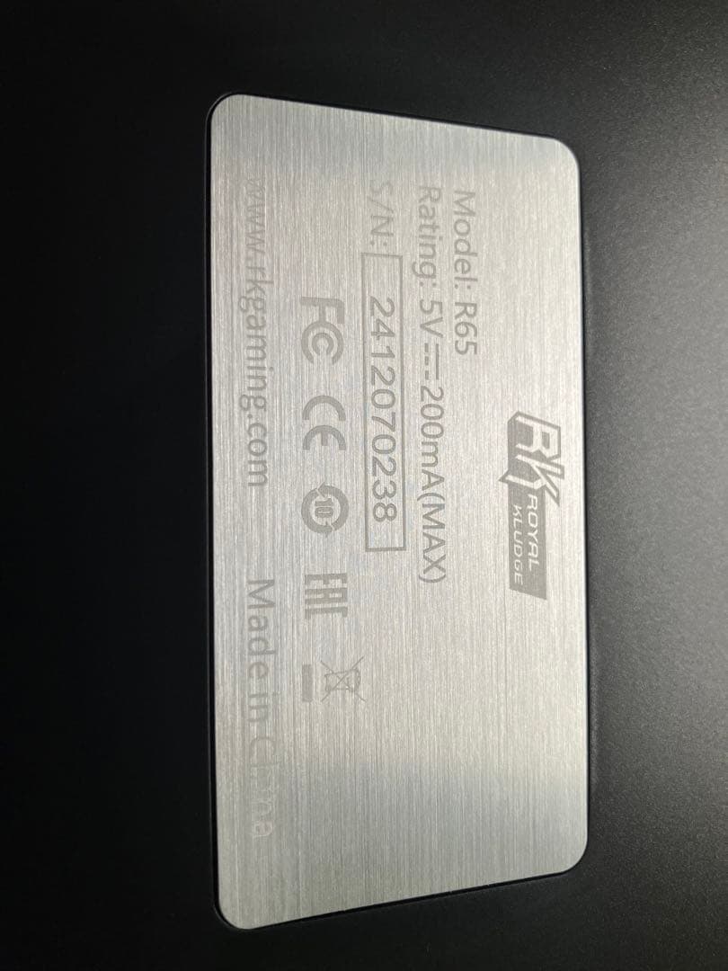  Kludge R65 キーボード 本体