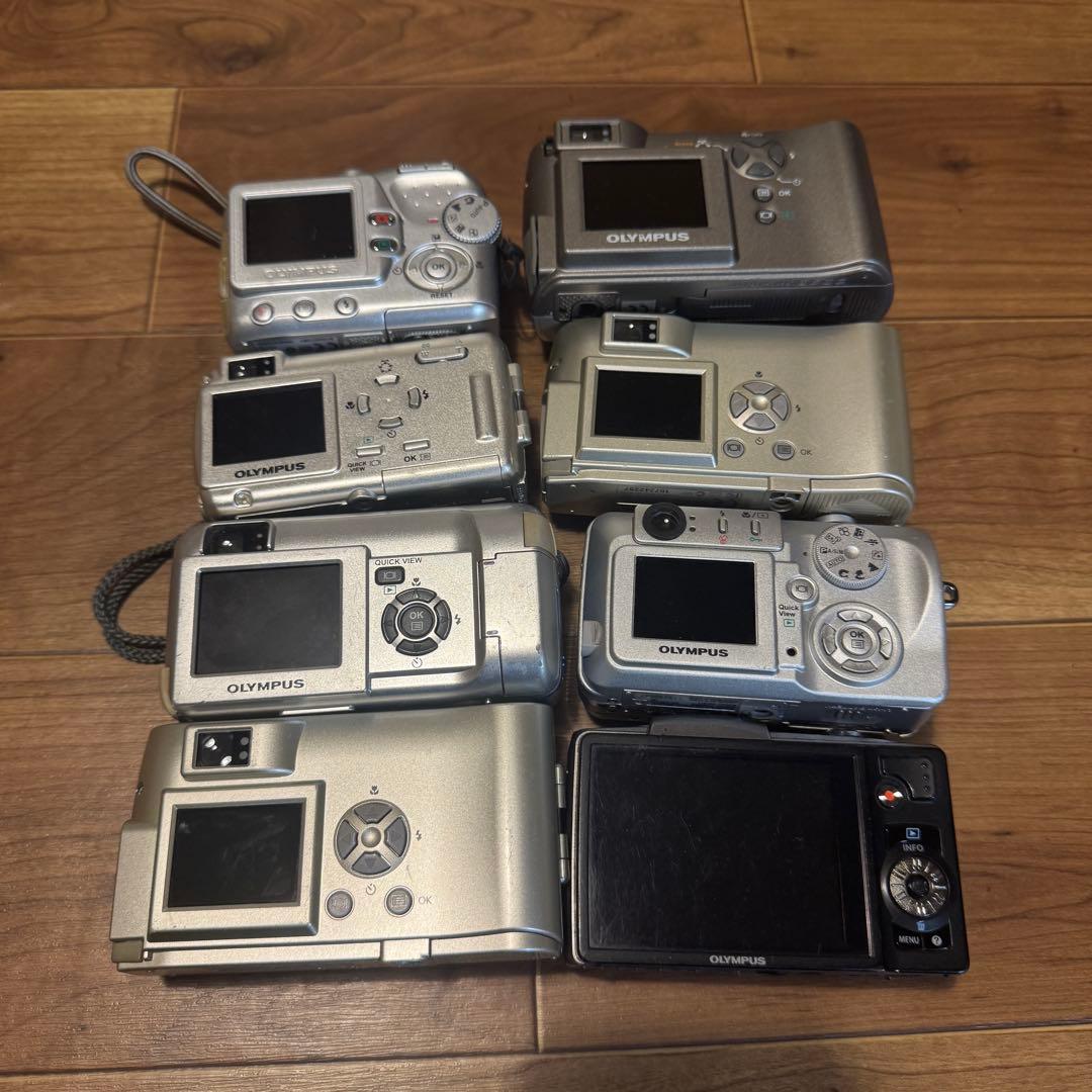ジャンク 8台セット OLYMPUS デジタルカメラ デジカメ
