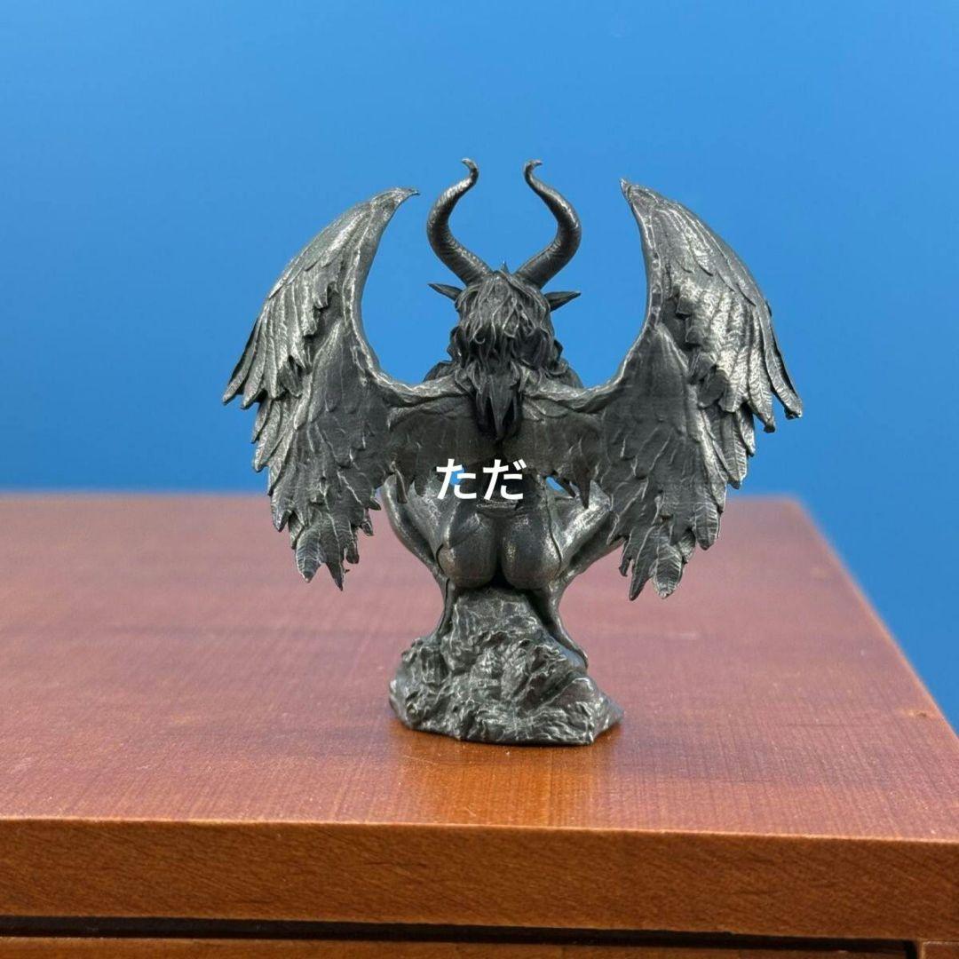 銅製 羊頭死神 サタン暗黒教主 装飾品 現代工芸品 美術品 置物