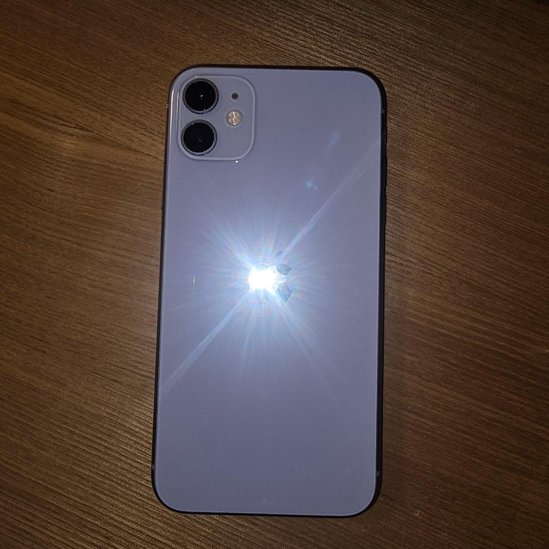 iPhone11 本体 128GB パープル バッテリー79%