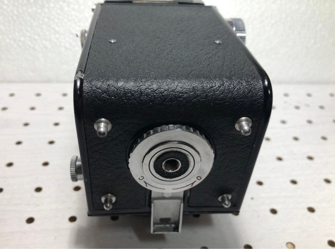 ☆YashicaFlex 二眼レフカメラ ブラック ケース付き　「動作確認済み」