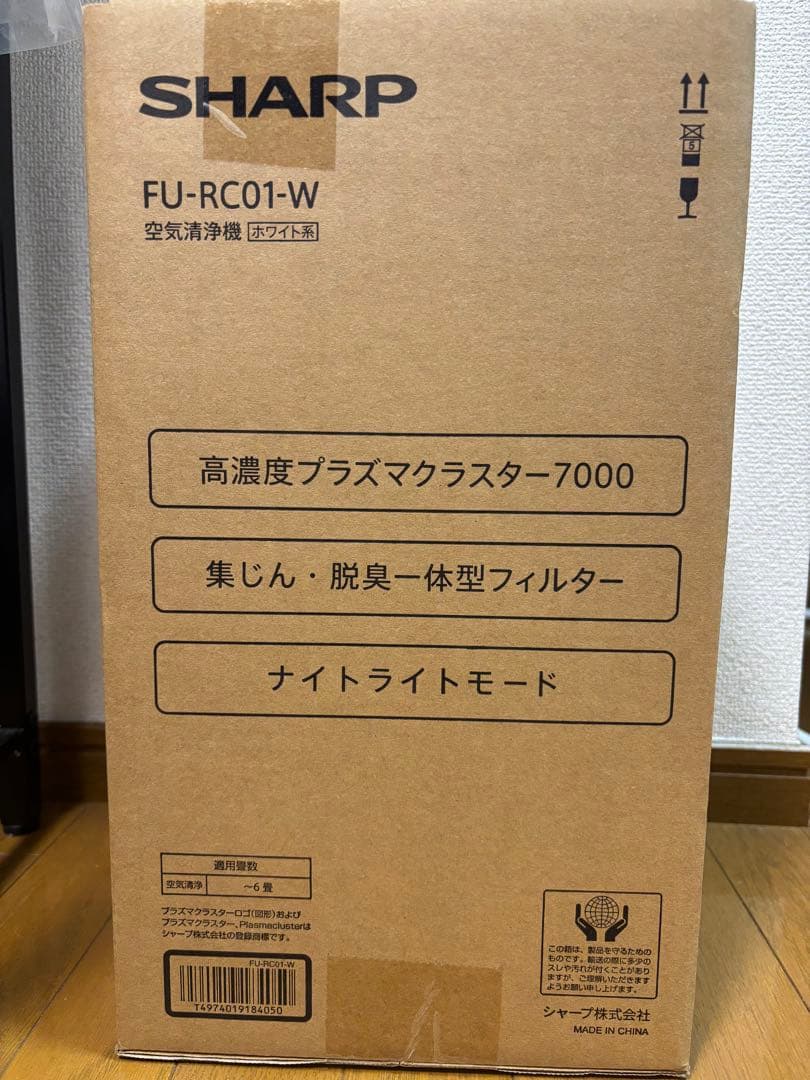SHARP FU-RC01-W 空気清浄機