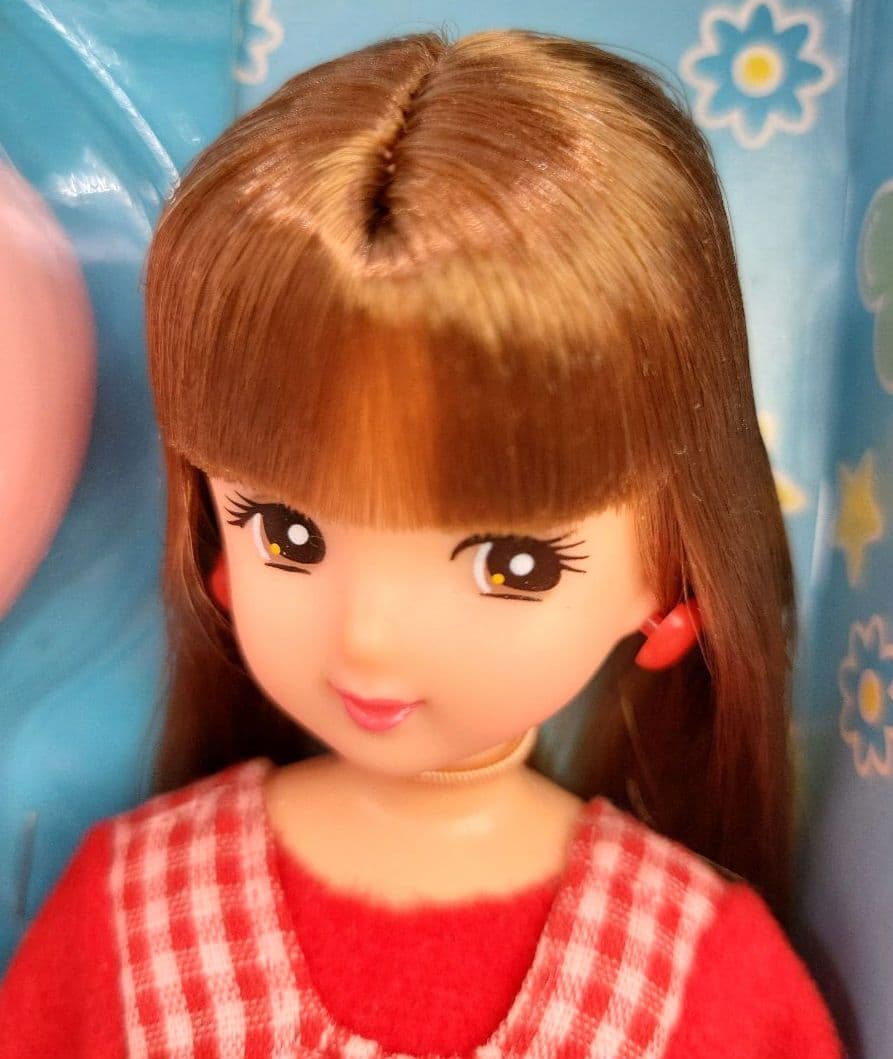 ■日本製　リカちゃん フレンド　初代リボンちゃん　【シャンプーリボンちゃん】