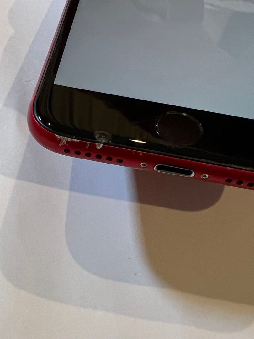 iPhone8 64GB (PRODUCT)RED画面割れ/初期化済/動作確認済