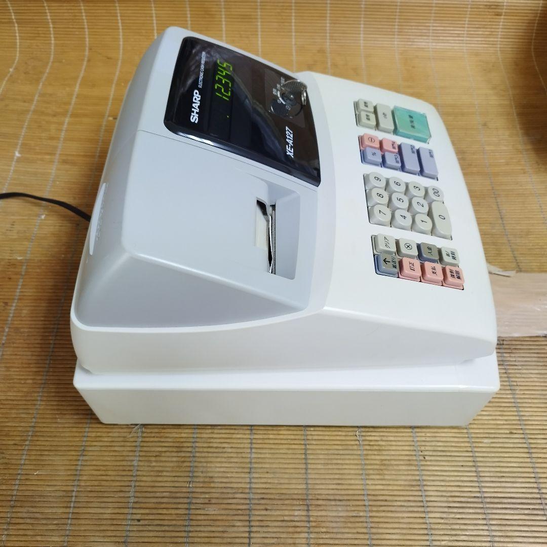 SHARPレジスター　XE-A127　簡単便利特殊　送料込　1270355