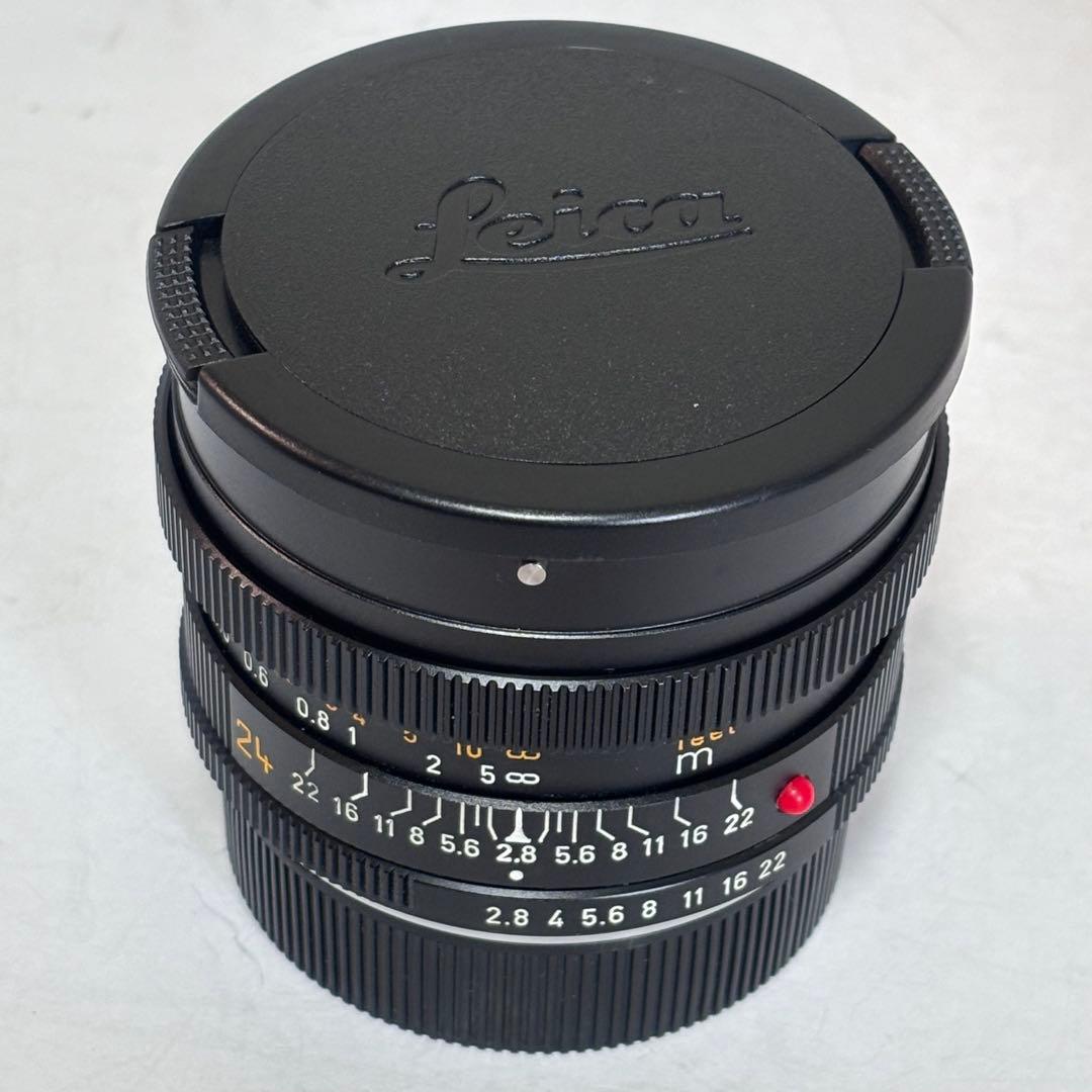 【美品】LEICA Elmarit-R 24mm F2.8 3cam