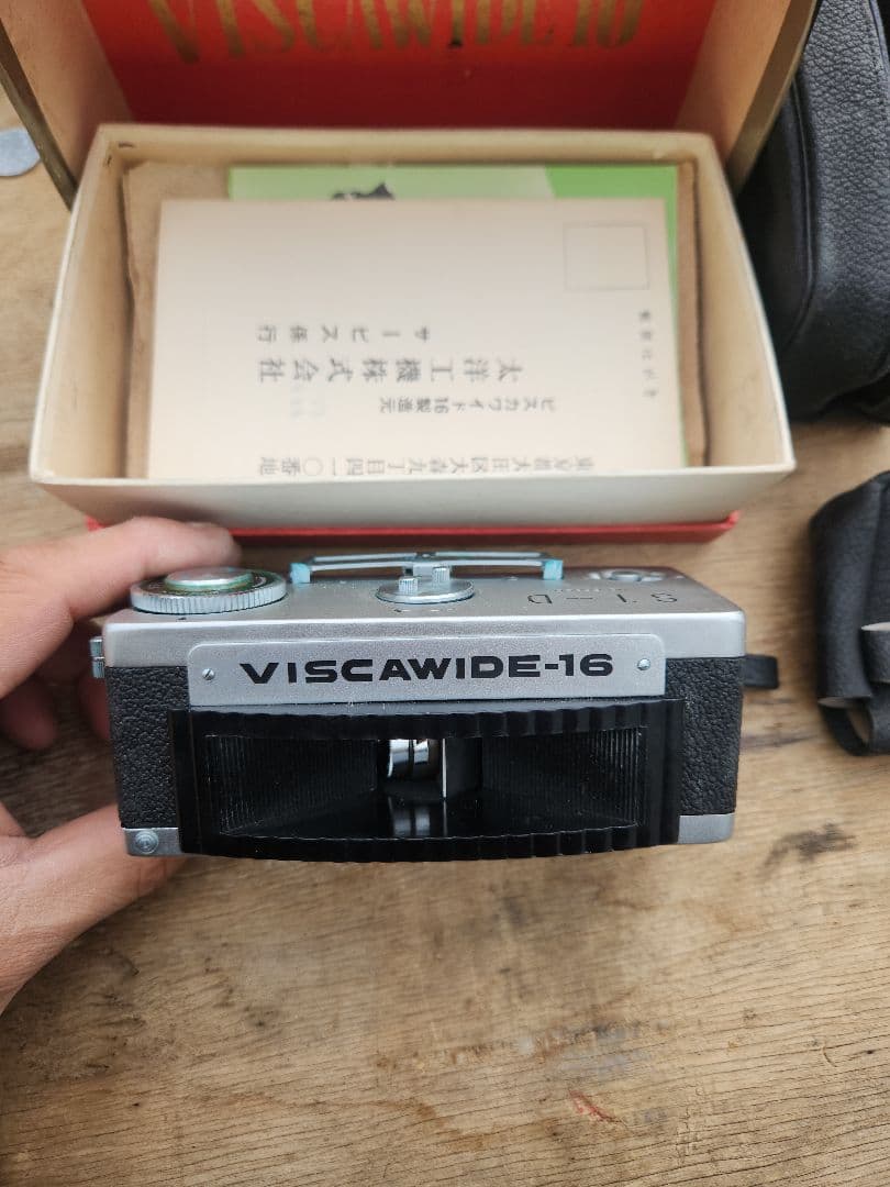 【ジャンク品】VISCAWIDE-16 ST-D ビスカワイドパノラマカメラ
