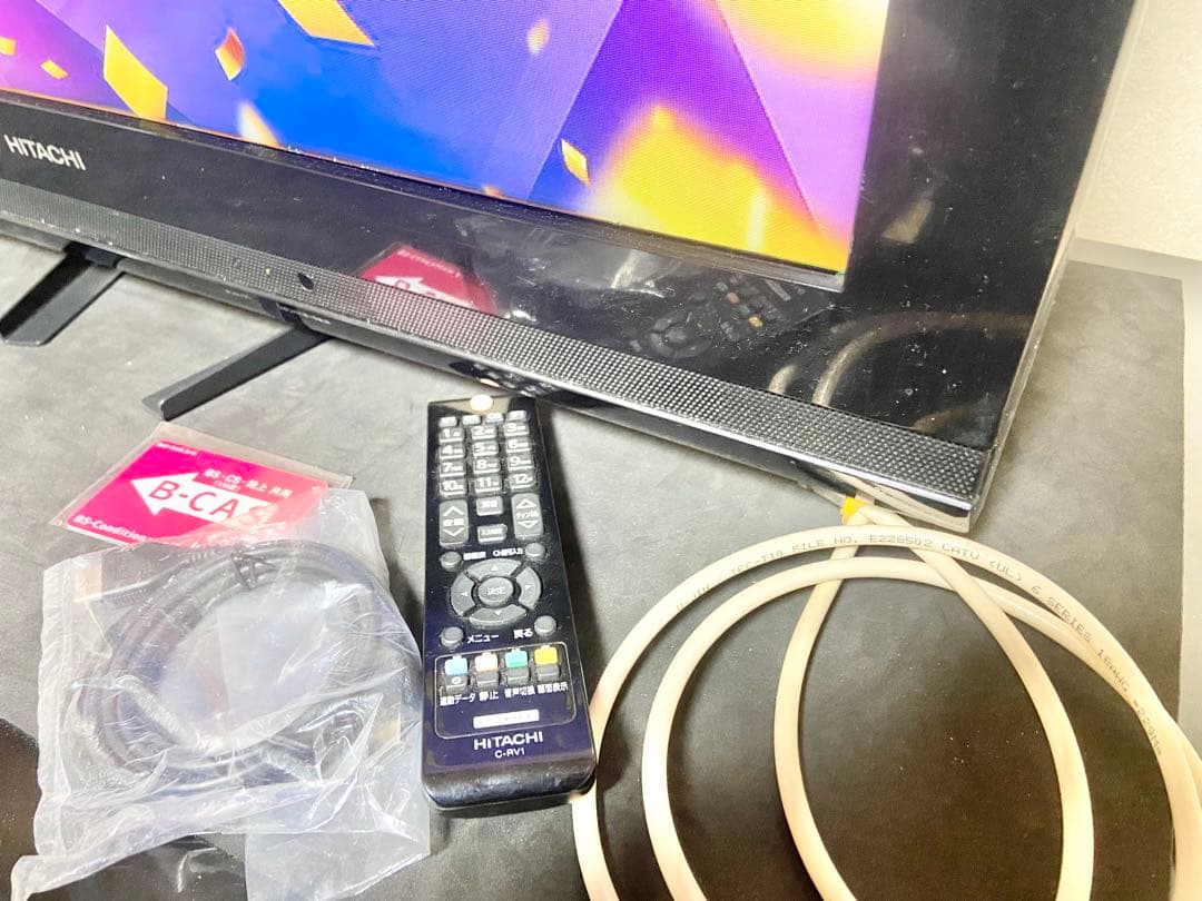 日立 Wooo｜32V型HD/アンテナ/HDMI/純正リモコン付