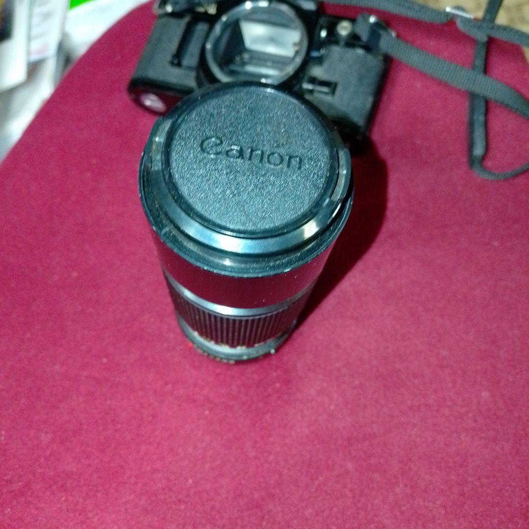 Canon AE-1 フィルムカメラ 70-150mmレンズ付き　動作未確認