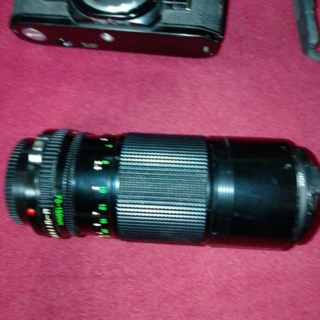 Canon AE-1 フィルムカメラ 70-150mmレンズ付き　動作未確認