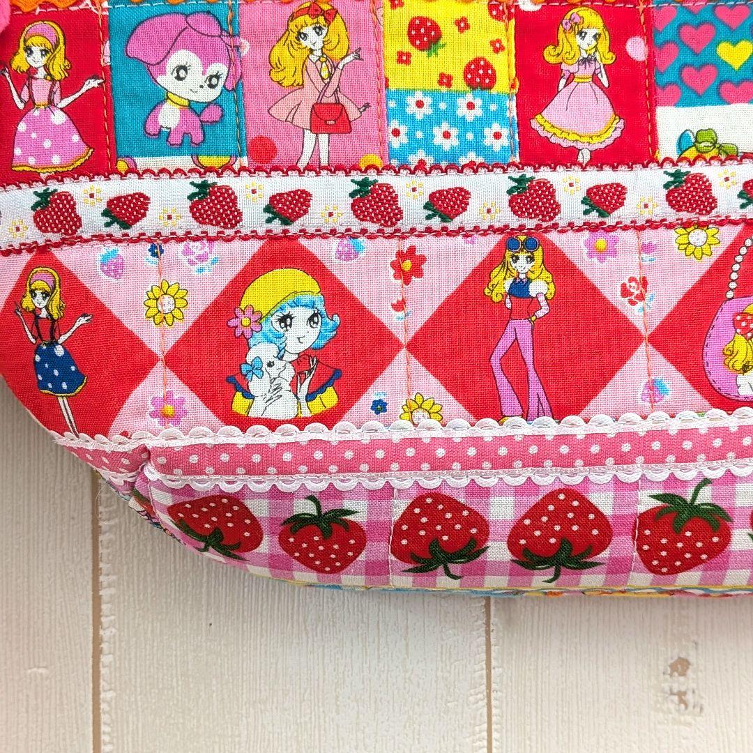 ❤おとめちっくパーティー❤ショルダー紐付き❤トートバッグ❤