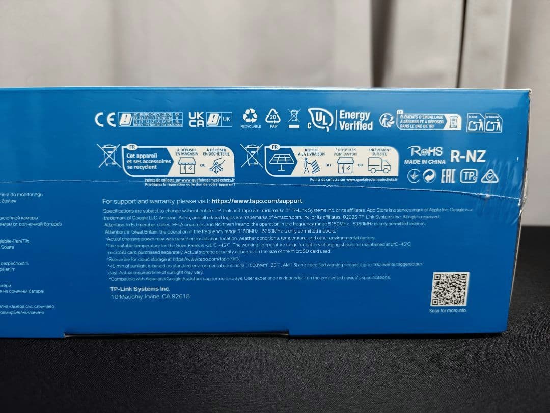 【新品未開封】TP-Link Tapo TC92 KIT 防犯カメラ 4K