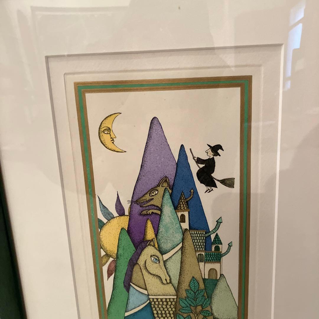 小澤摩純　Hinx minx 銅板画　155/200