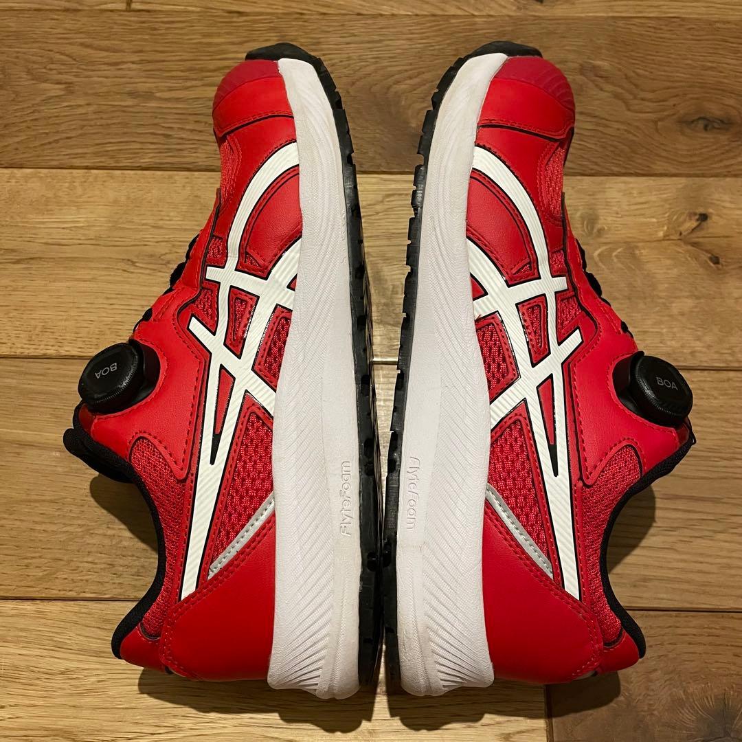 中古asics WINJOB CP219 80A 27.0cm レッド/ホワイト