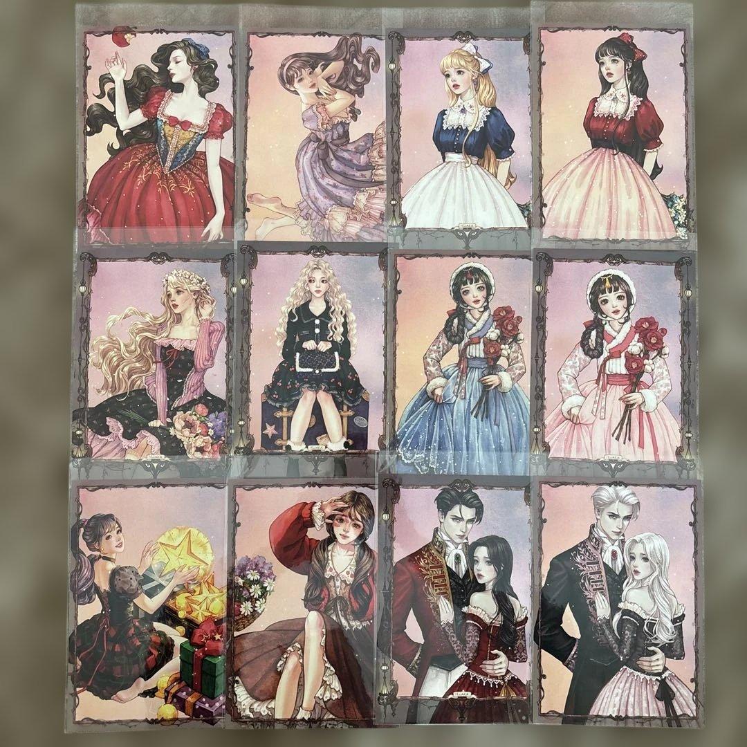 hwara様　イラストカード　まとめ売り　101枚