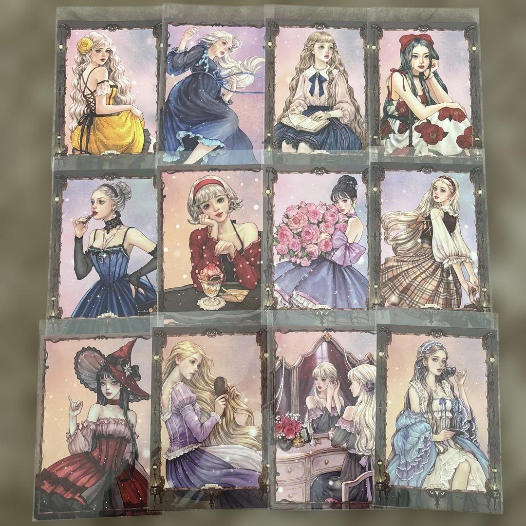 hwara様　イラストカード　まとめ売り　101枚