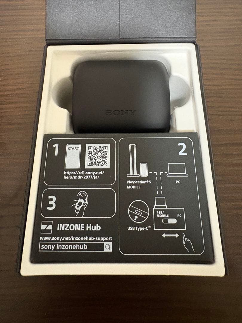 SONY INZONE Budsブラック ワイヤレスイヤホン