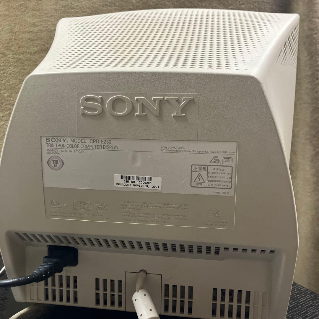 Sony Multiscan CPD−E230 17インチ CRTモニター