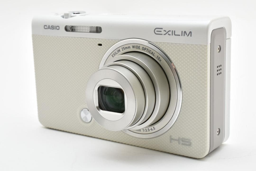 美品 CASIO EXILIM EX-ZR50 ホワイト デジタルカメラ