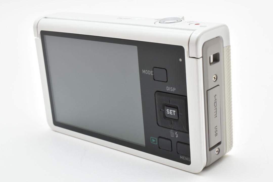 美品 CASIO EXILIM EX-ZR50 ホワイト デジタルカメラ