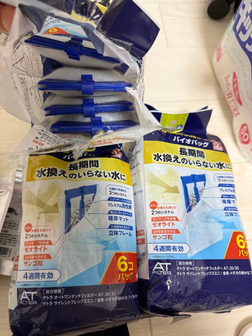 ウーパールーパー　20cm、30cm水槽セット