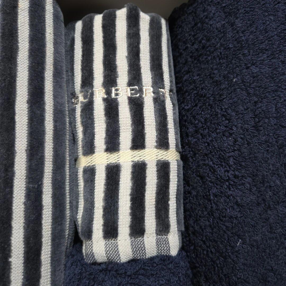 BURBERRY　バーバリー　バスタオル ウォッシュタオルセット