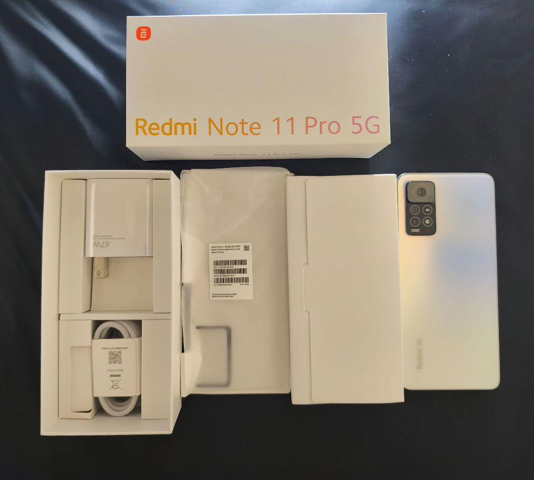 スマートフォン本体 redme note 11 pro 5g