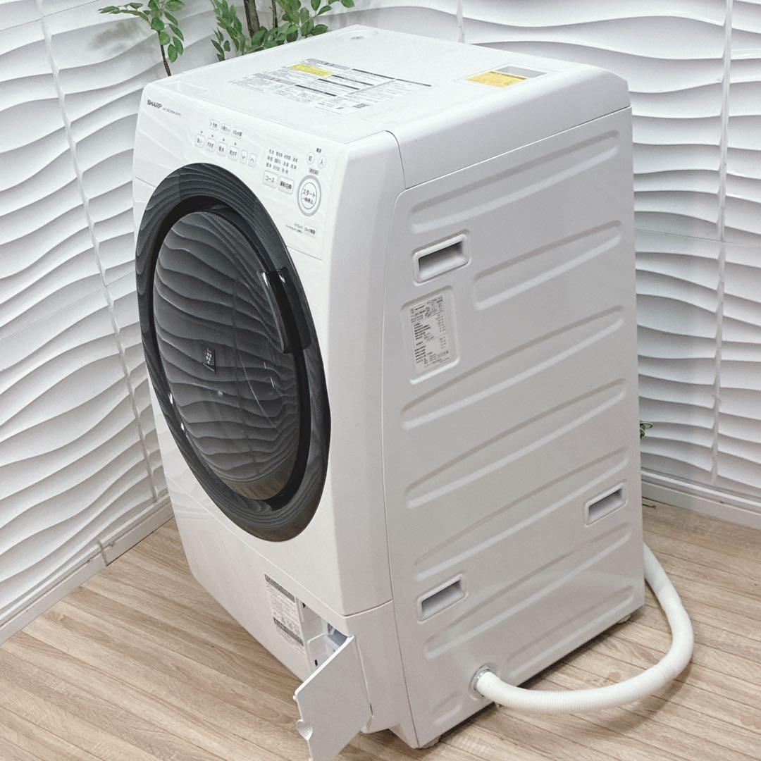 ◇大阪府神戸市配達無料！5ヶ月保証◇シャープ◇ドラム式洗濯機7kg◇2022年製