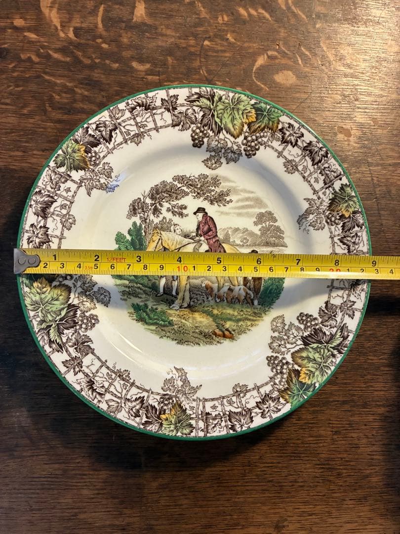 Spode Byron アンティーク丸皿22.5cm