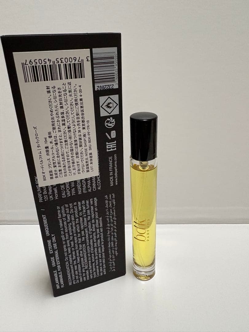 bdk ビーディーケーパルファム タバックローズ 10ml EDP