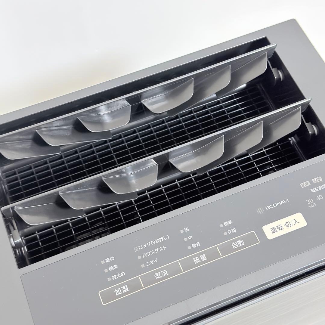 【加湿未使用】パナソニック 加湿 空気清浄機 F-VC70XU-K