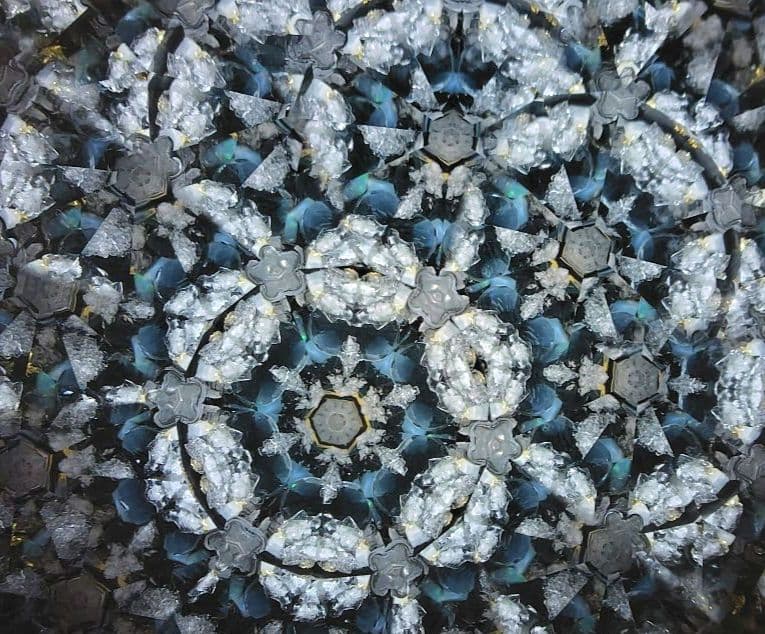 Twilight Star聖なる夜の万華鏡★小林綾花★作家 雪の結晶 クリスマス