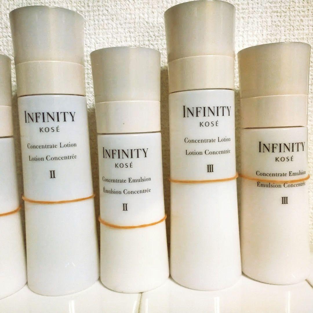 INFINITY コンセントレートローション エマルジョン I, II, III
