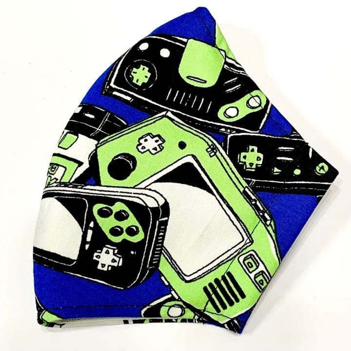 No.456 オーダーマスク　ハンドメイド　マスク　ゲーム機　プロコン