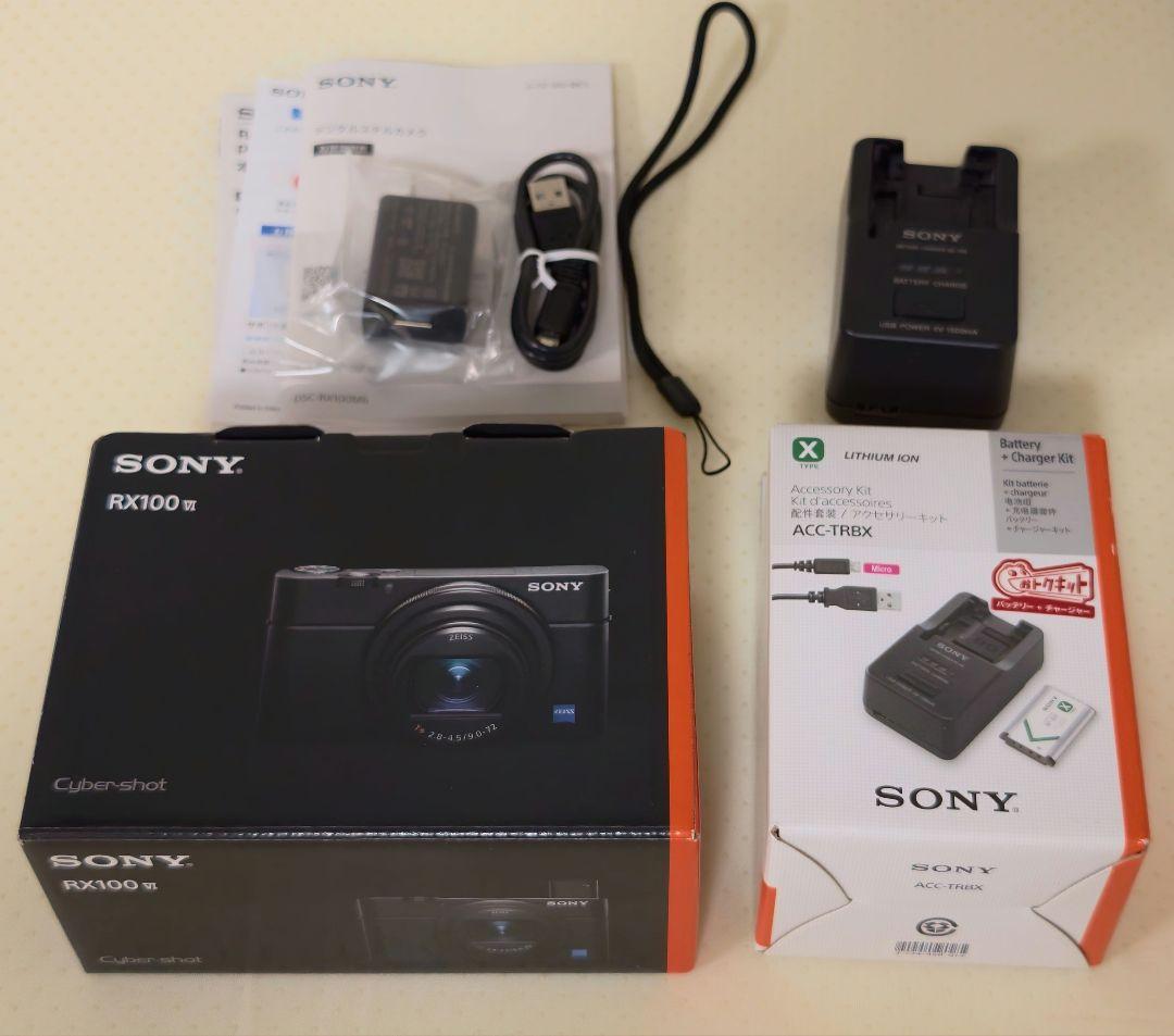 SONY RX100Ⅵ（DSC-RX100M6）カメラ本体・充電器SDカード付き