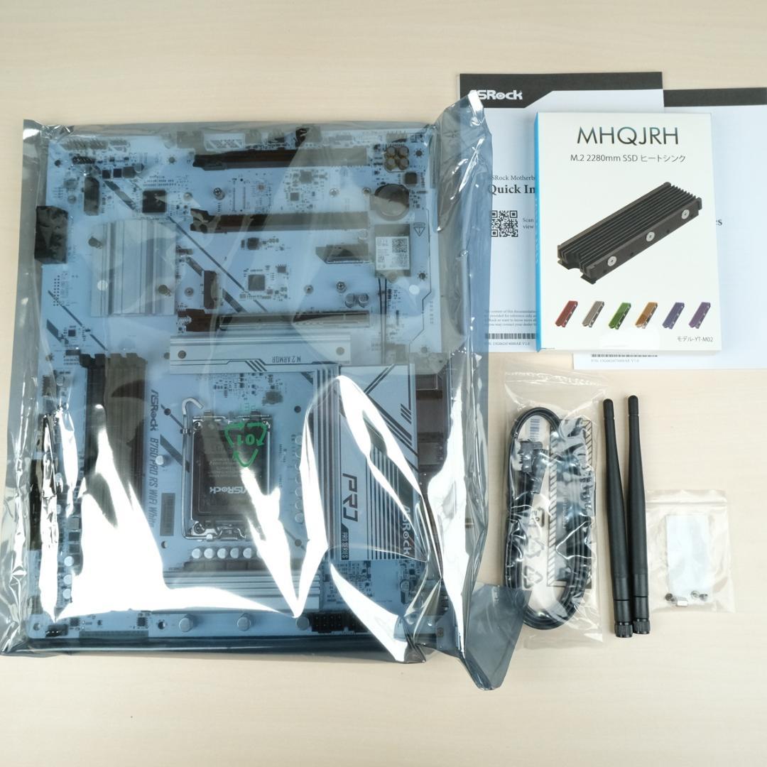 マザーボード ASRock B760 Pro RS WiFi White 1700 ATX