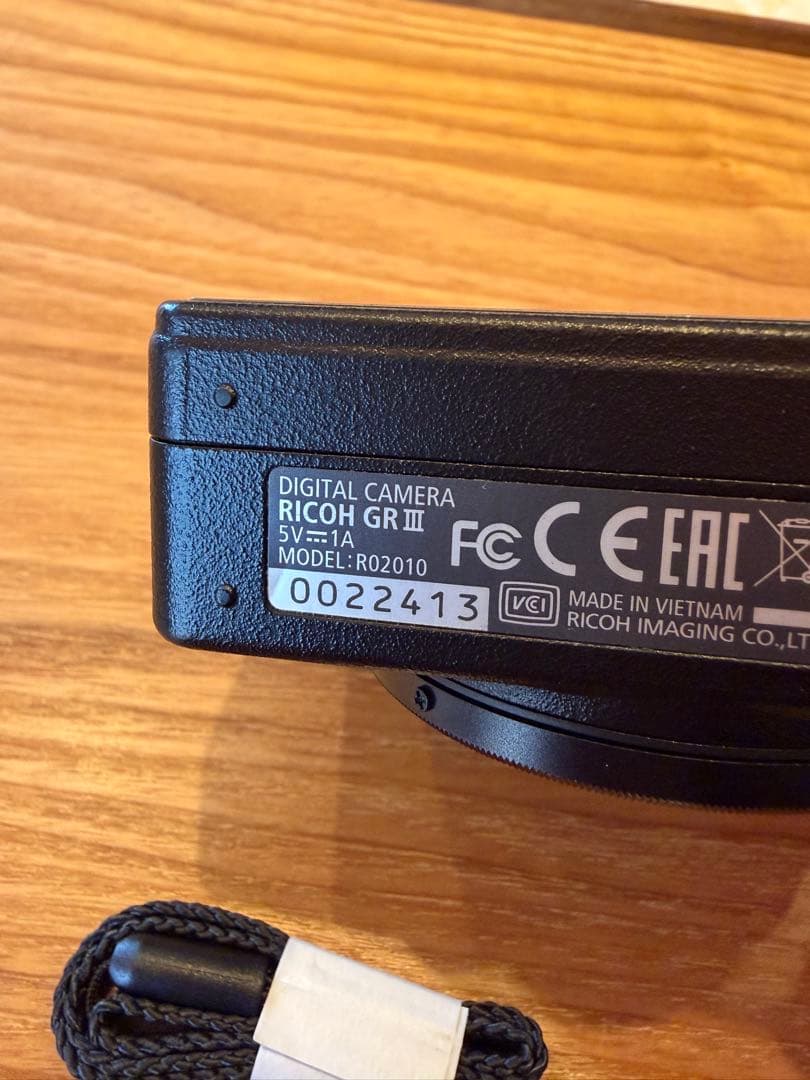 RICOH リコー GR III 【シャッター1067回／美品】 値下げ不可