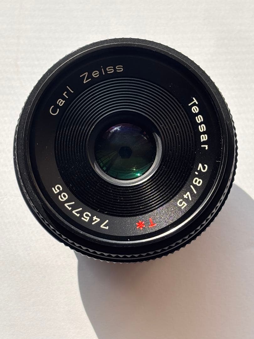 【美品】Carl Zeiss Tessar MMJ 2.8/45mm レンズ