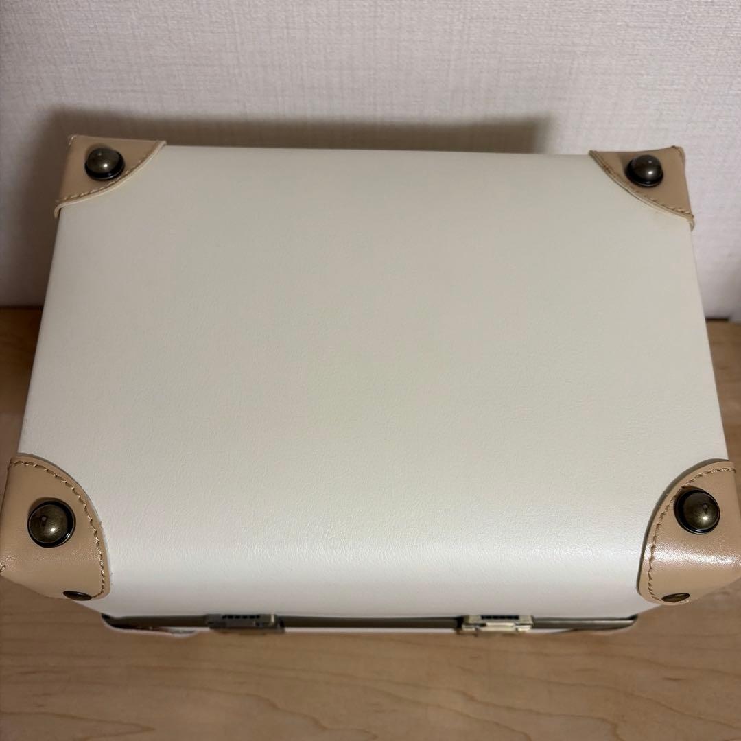 コスメボックス メイクボックス トレンチケース アイボリー
